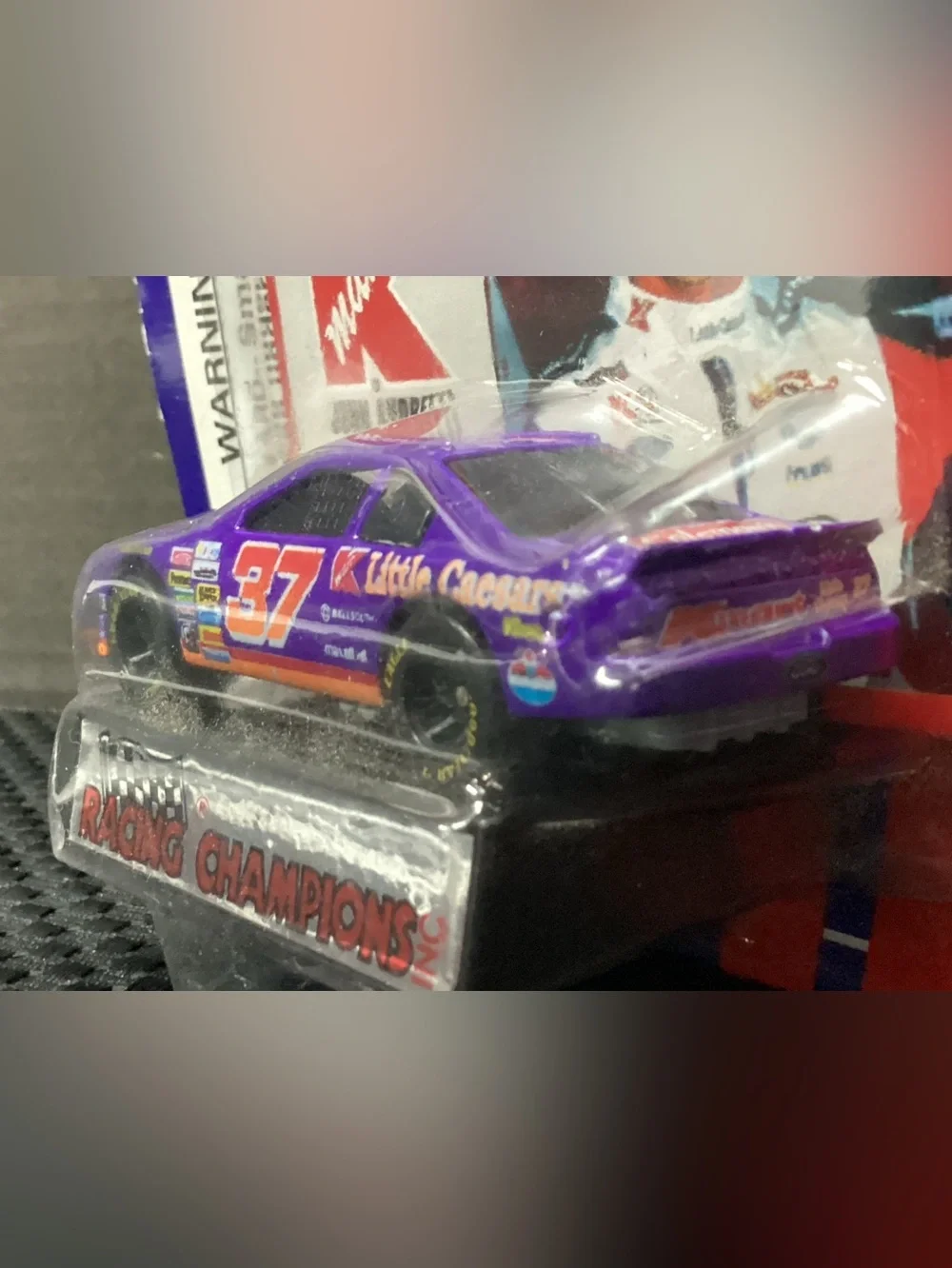 1995 Kmart John Andretti #37 racing champions Purple Die-Cast collectible Car